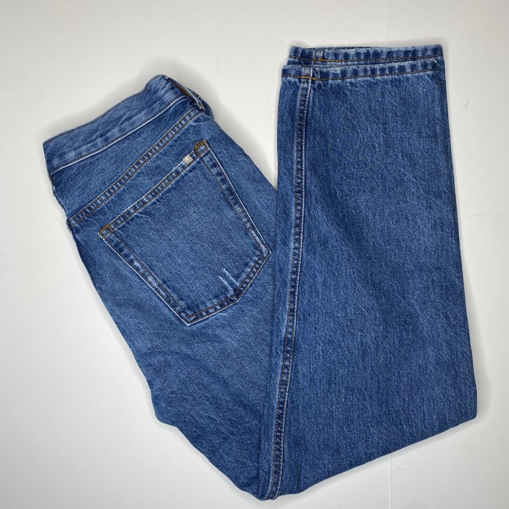 EVERLANE The‎ Relaxed Straight Fit Organic Cotton Jeans Medium Wash Size 26